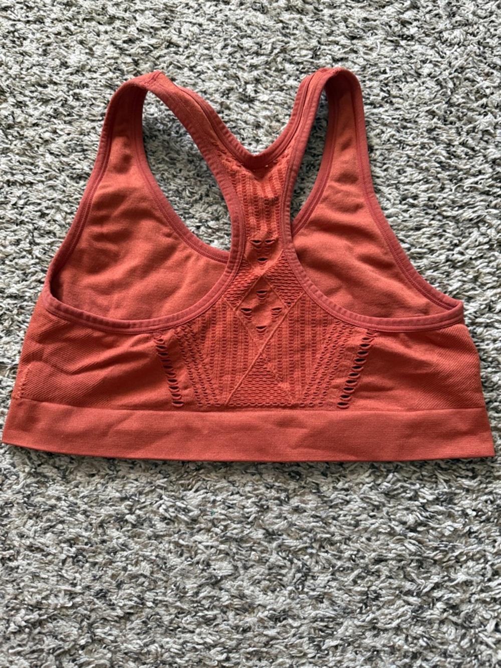 Ryka Rust-Colored Racerback Sports Bra - Picture 2 of 3